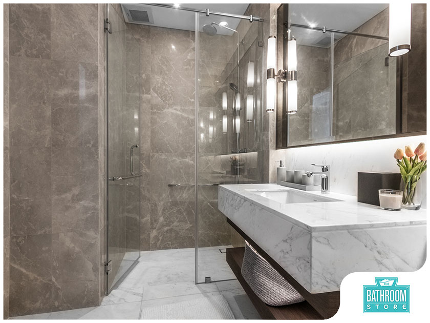 Comment below + tell us your everything shower must-haves👇 #regram  @saltandstone ⁠ #bathroom #bath #bathroominspo #bathroomgoals…
